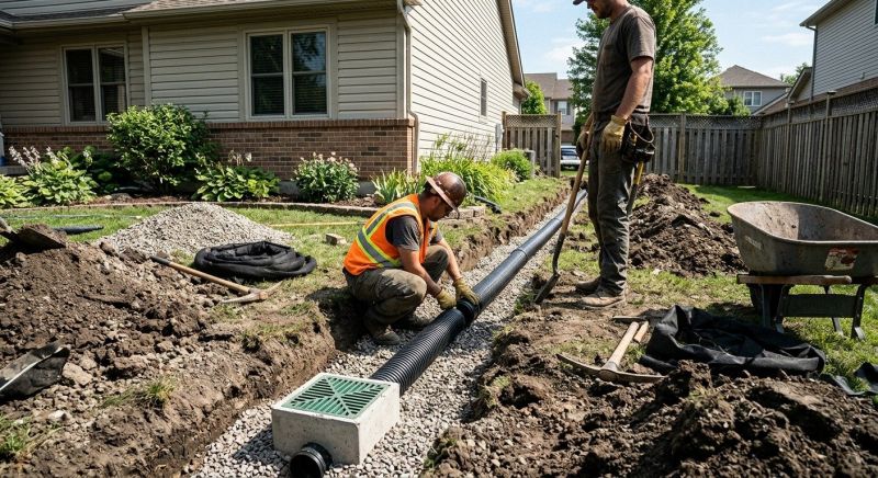 Driveway Drainage Service in Tuscaloosa, AL