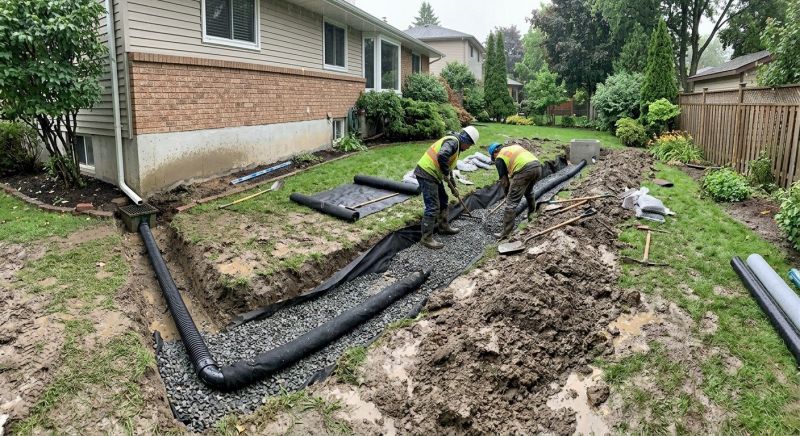 House Drainage Installation in Birmingham, AL