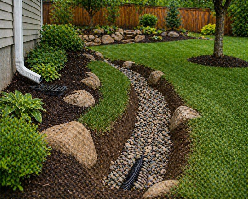 Landscaping Drainage Installation in Tuscaloosa, AL
