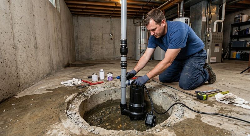 Sump Pump Plumbing in Warwick, RI