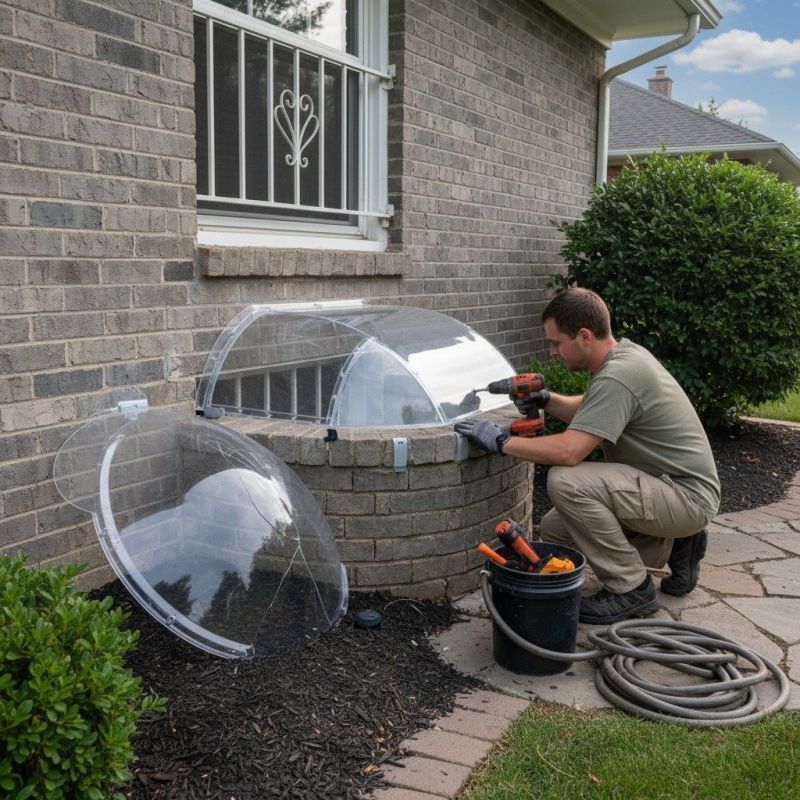 Window Well Cover Installation in Littleton, CO